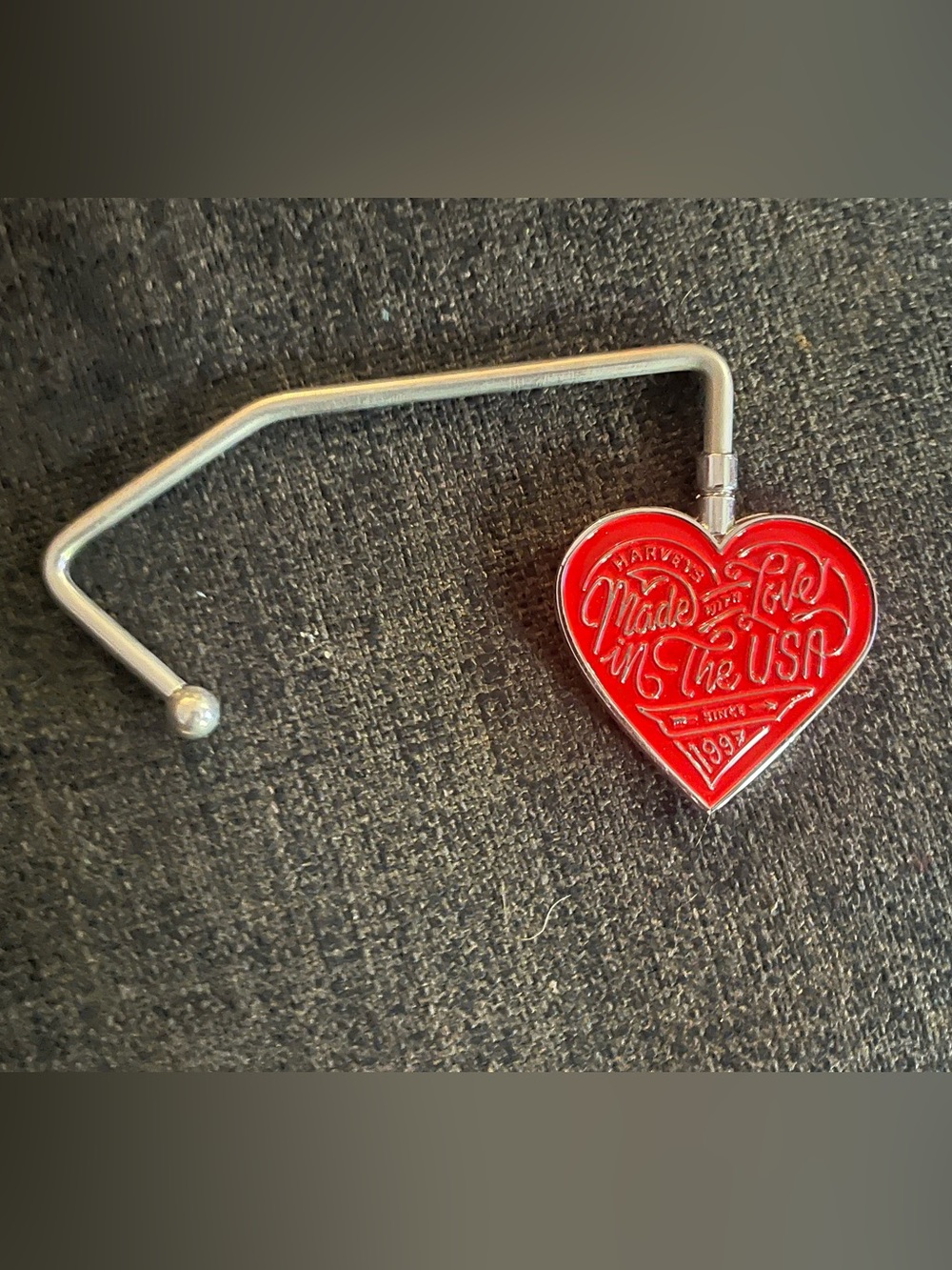 Harveys Made With Love Purse Hook